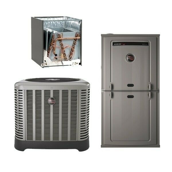 Ruud 3.5 - Ton Split Air Conditioners with Upflow / Horizontal 80% Gas
